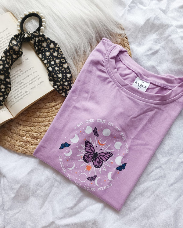 Camiseta Mariposa Ciclo Lunar
