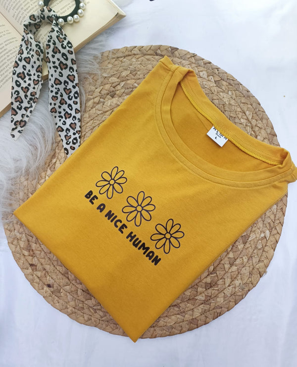 Camiseta Flores Humanas