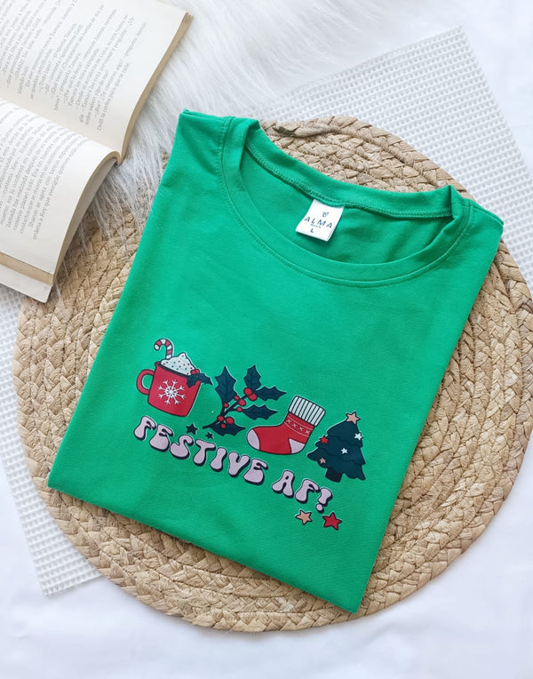 Camiseta Festive Navidad