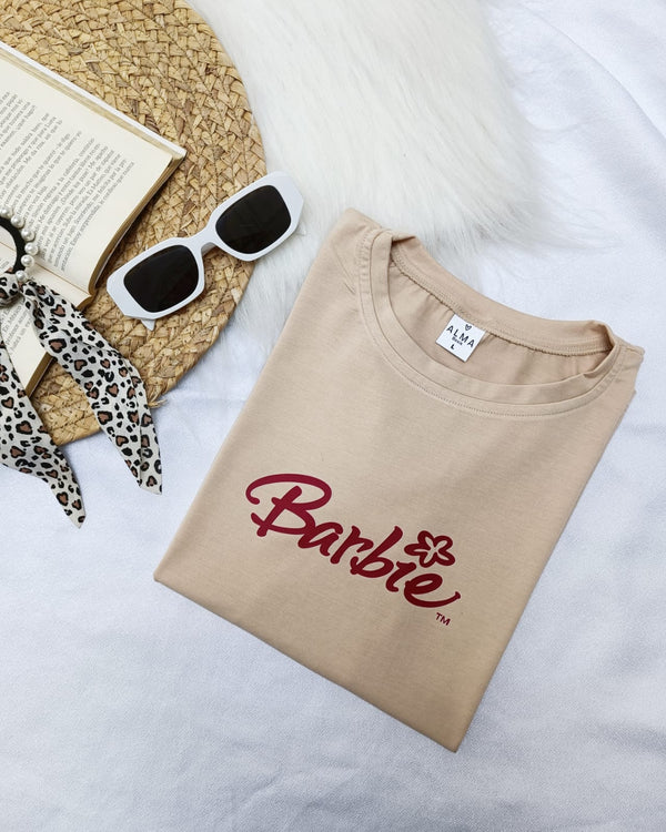 Camiseta Barbie Caramelo