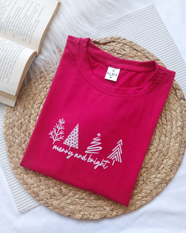 Basik Merry And Bright navidad