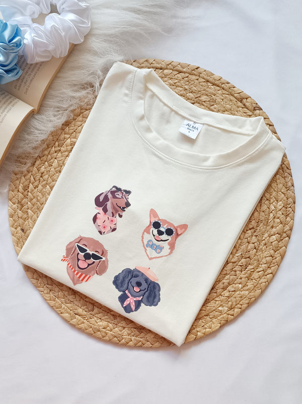 Camiseta Dogs Happy