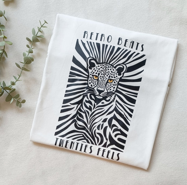 Camisa Leopardo Retro Beats