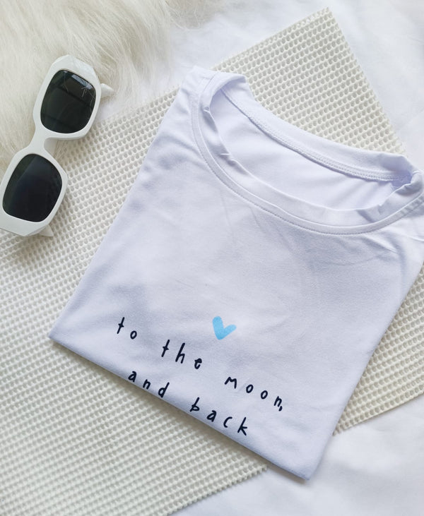 Camiseta Corta To The Moon