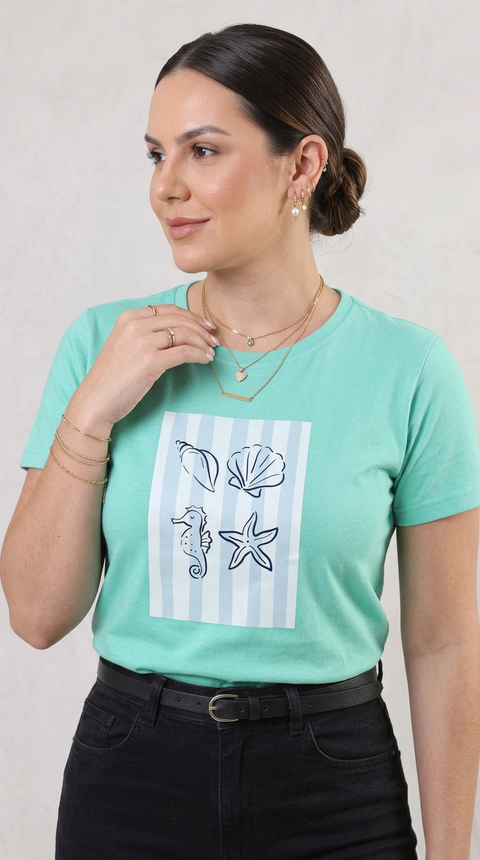 Camiseta Brisa Blue