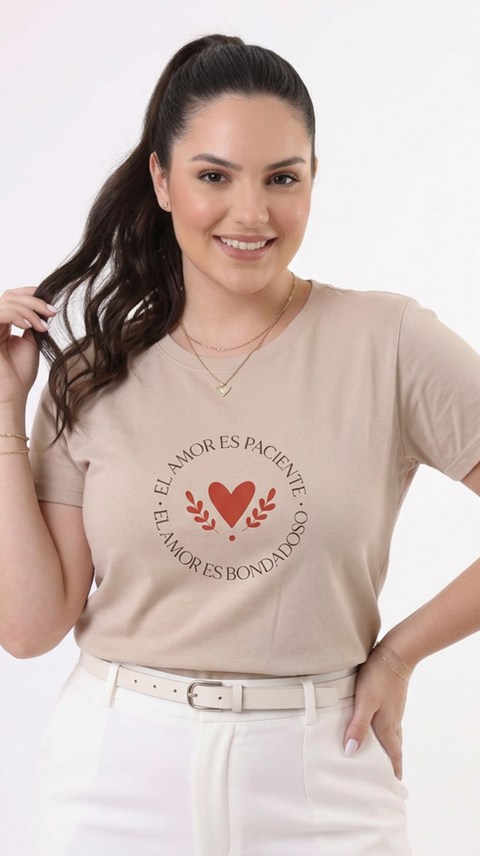 Camiseta El Amor es Bondadoso