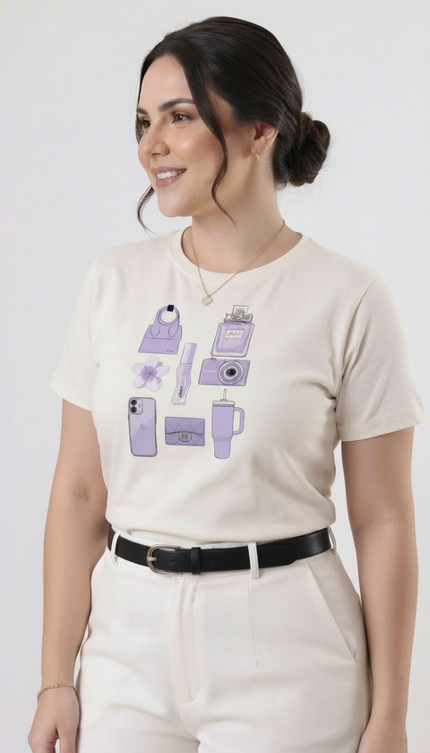 Camiseta Purple Girl