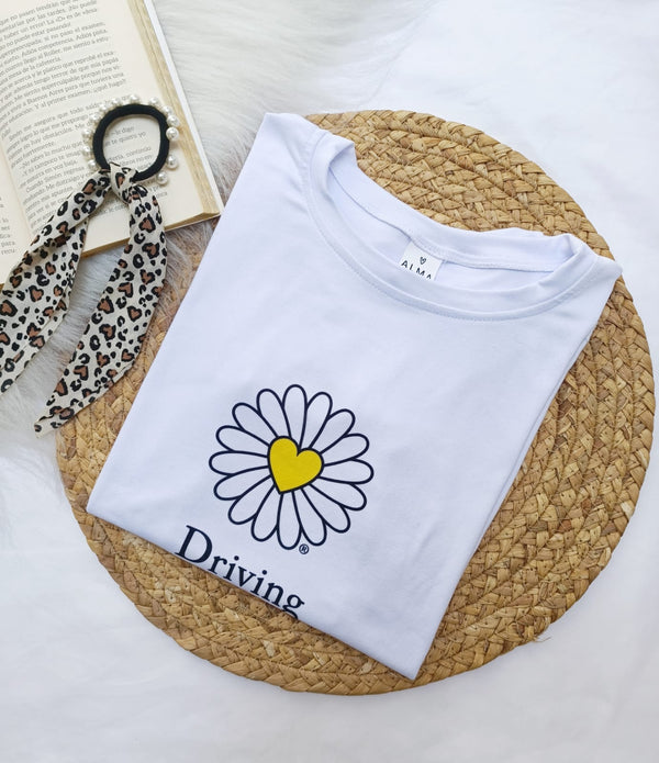 Camiseta Flor Driving