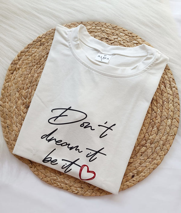 Camiseta Don`t