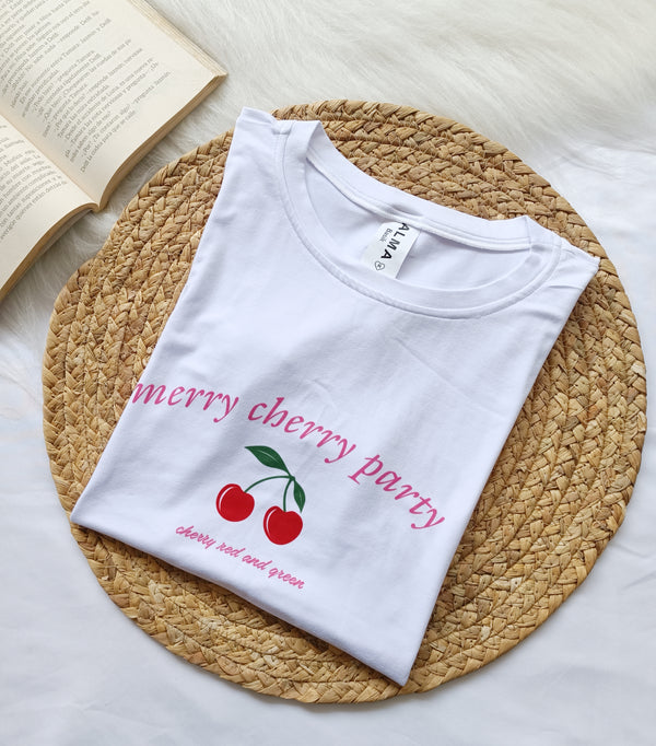 Camiseta Cerezas Cherry