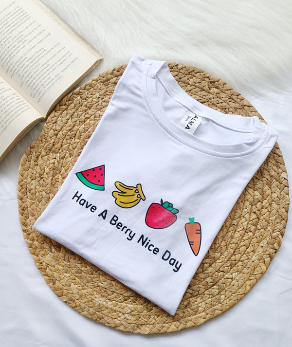 Camiseta Frutas