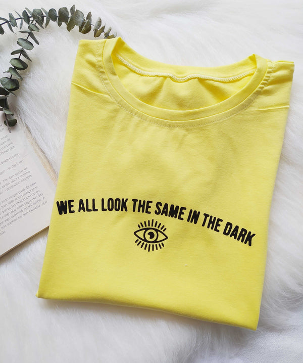 Camiseta Crua-Amarillo