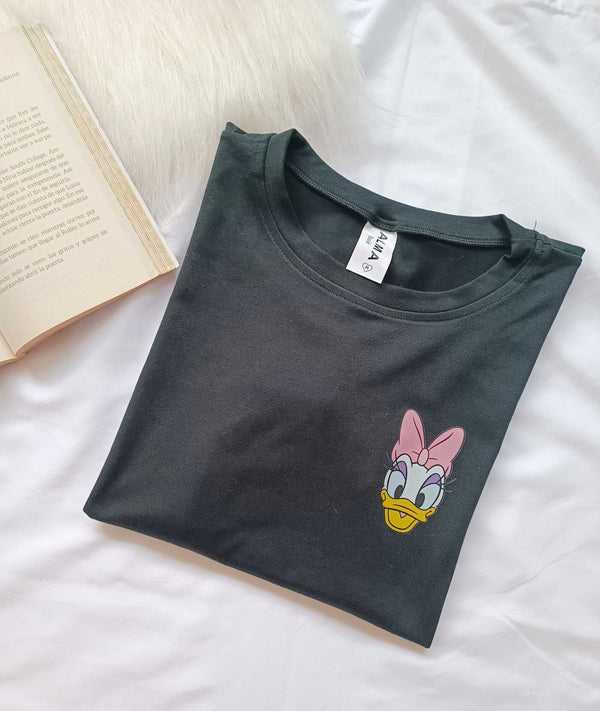 Camiseta Pata Deisy-Negro