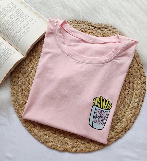 camiseta Chips Palo Rosa